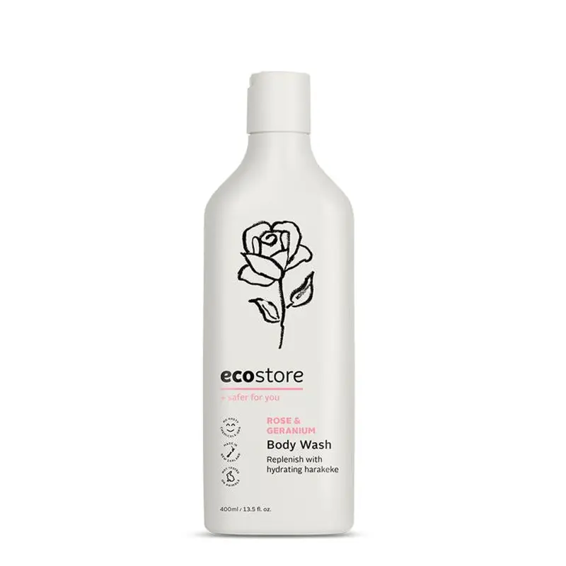 Ecostore Rose & Geranium Body Wash 400ml
