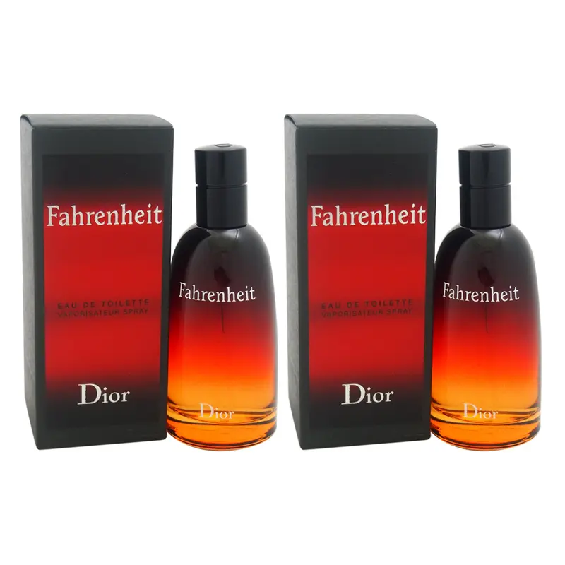 Christian Dior Fahrenheit by Christian Dior for Men - 1.7 oz EDT Spray - Pack of 2