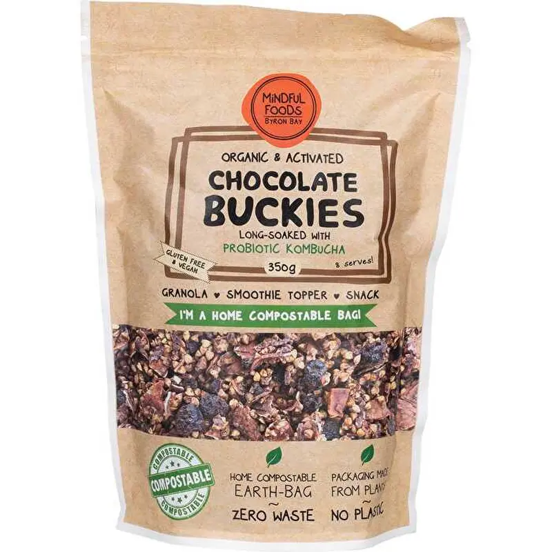 Mindful Foods Buckies Chocolate 350g