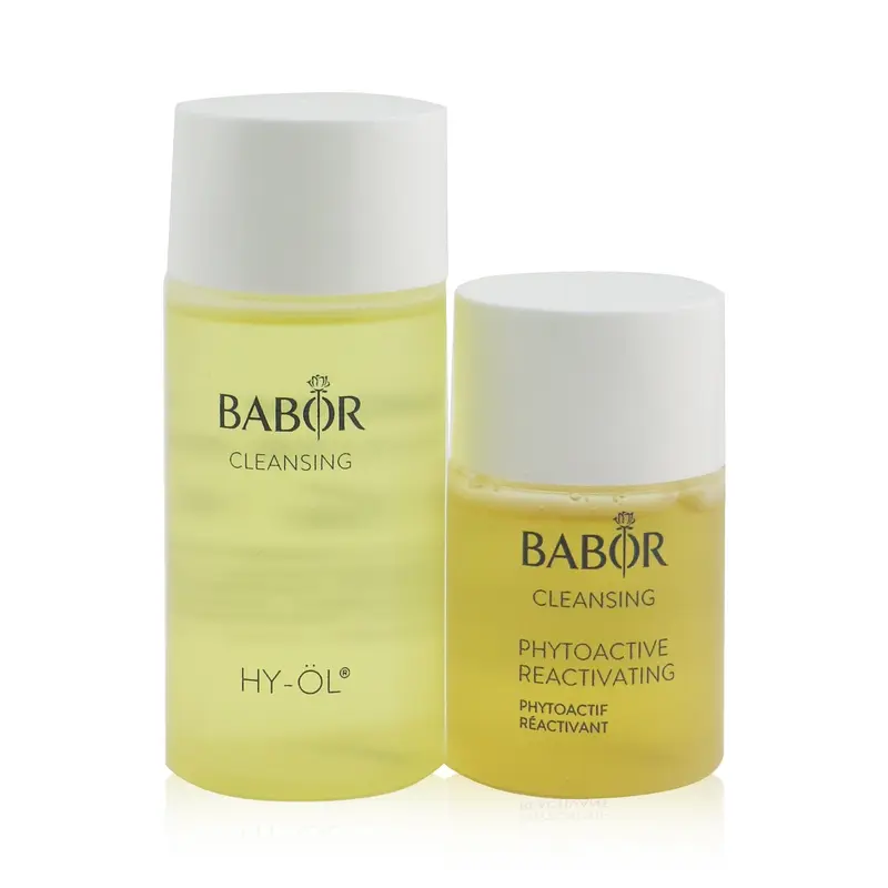 Babor CLEANSING Travel Set: HY-L 50ml/1.69oz+ Phytoactive Reactivating 30ml/1oz  2pcs