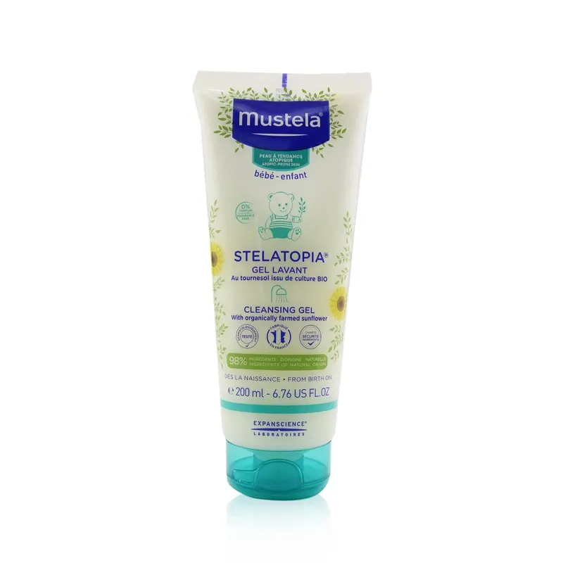 Mustela Stelatopia Cleansing Gel - For Atopic-Prone Skin  200ml/6.76oz