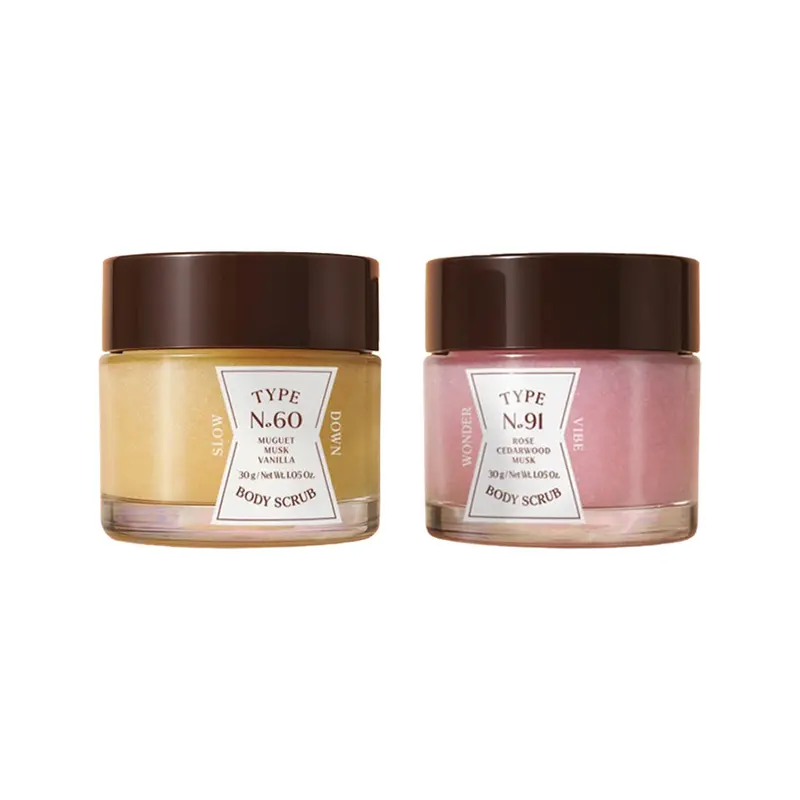 TYPE No. Body Scrub Mini Duo Kit [2 Mini Originals]