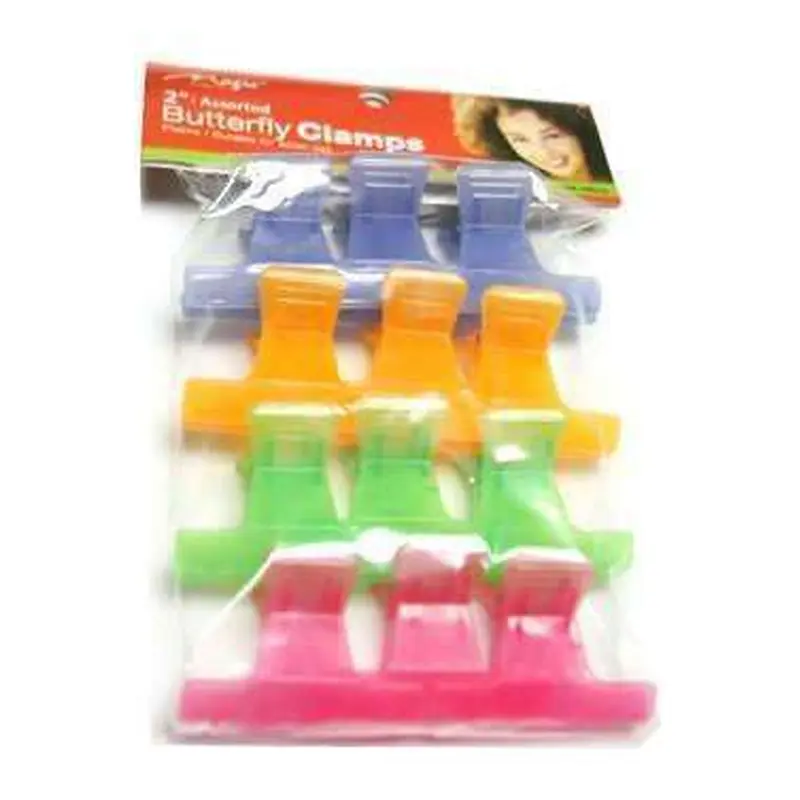 Magic Collection Butterfly Clamps 2 " - Assorted