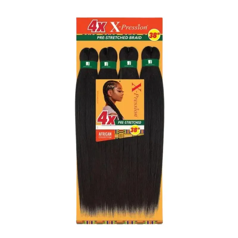 Sensationnel Xpression 4x Pre-Strectched Braiding Hair - 38"