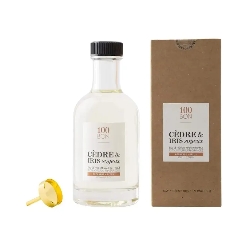 100 Bon Cedre  Iris Soyeux Refill Eau de Parfum 200ml