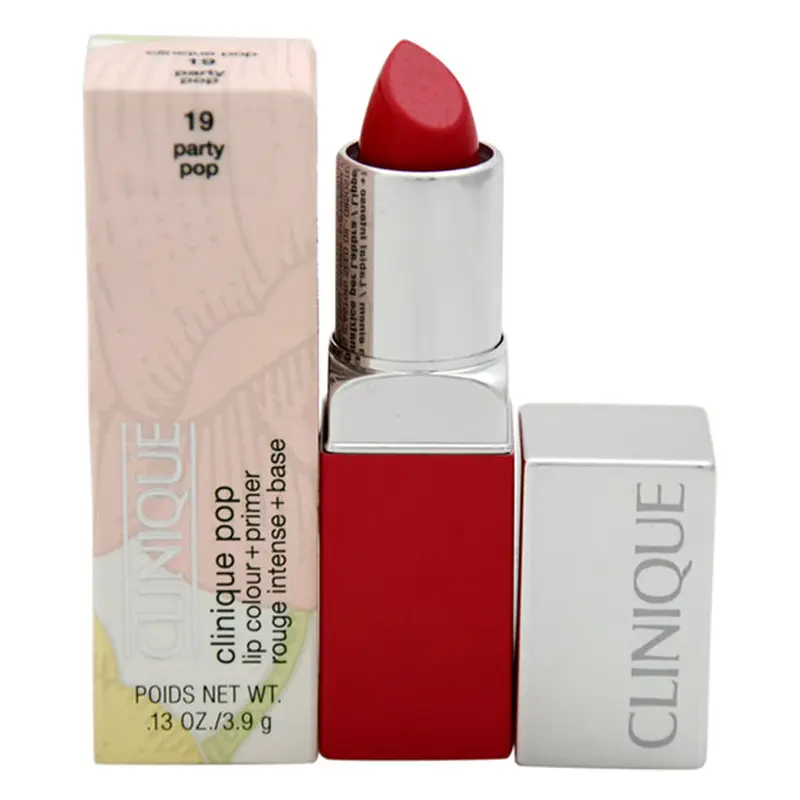 Clinique Clinique Pop Lip Colour + Primer - # 19 Party Pop by Clinique for Women - 0.14 oz Lipstick