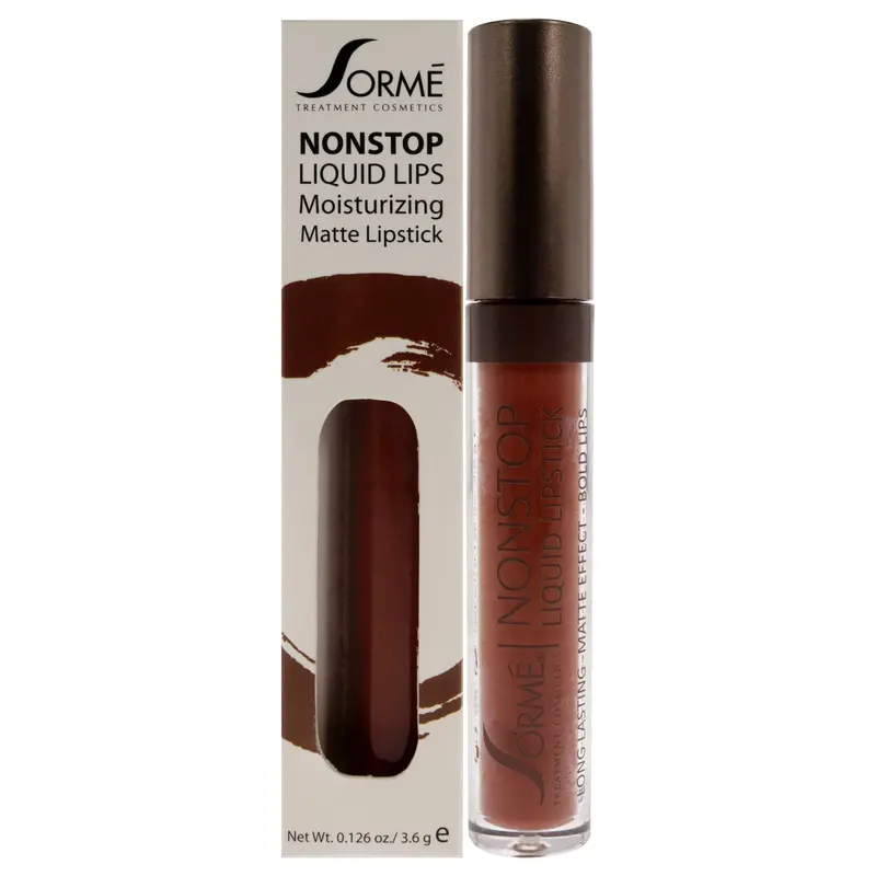 Sorme Cosmetics Nonstop Moisturizing Matte Liquid Lipstick - 270 Delight by Sorme Cosmetics for Women - 0.126 oz Lipstick