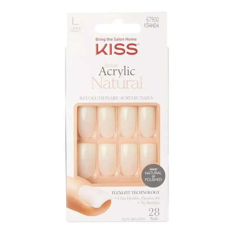Kiss Salon Acrylic Natural Nails - Object of Desire