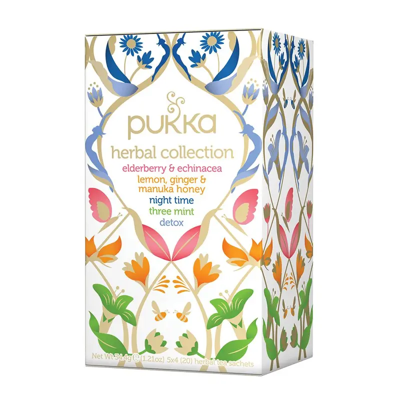 Pukka Herbal Collection (5 Flavours) X 20 Tea Bags