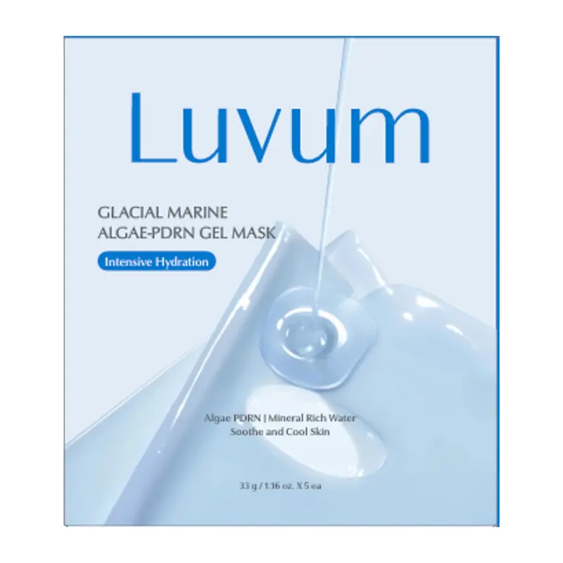 Luvum Glacial Marine Algae-PDRN Gel Mask Sheet 5ea