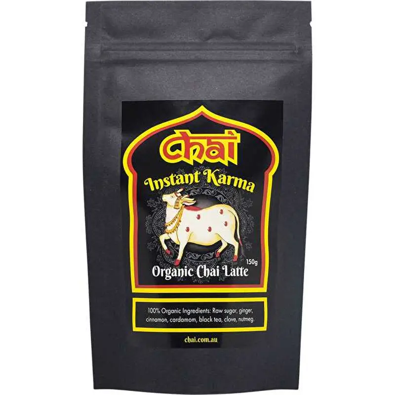 Chai Tea Instant Karma Organic Chai Latte 150g