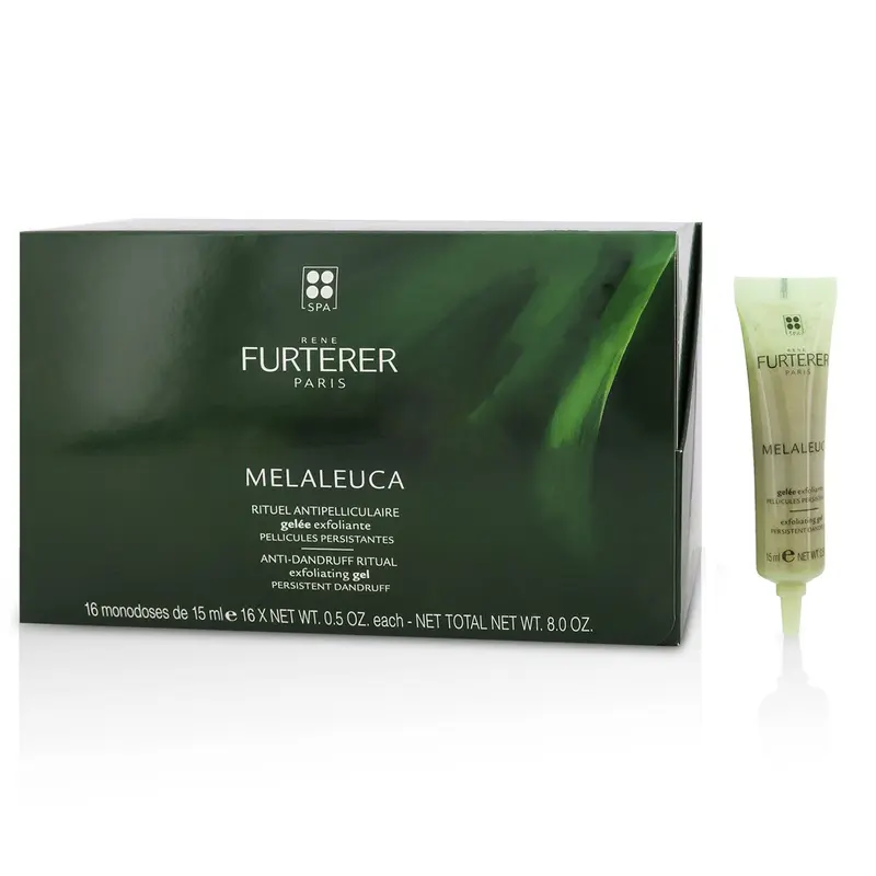Rene Furterer Melaleuca Anti-Dandruff Ritual Exfoliating Gel (Persistent Dandruff)  16x15ml/0.5oz
