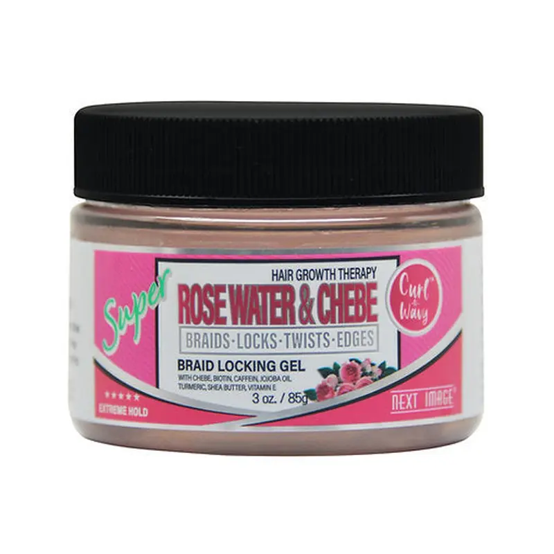 Next Image Braid Locking Gel Super Hold -  Rose Water & Chebe