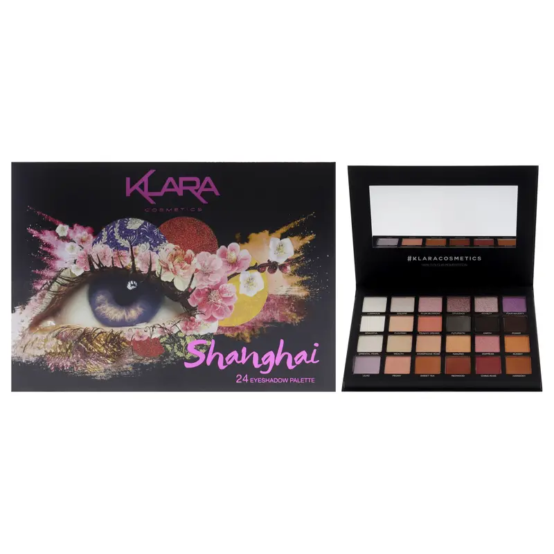 Klara 24 Eyeshadow Palette - Shanghai by Klara for Women - 2.5 oz Eye Shadow
