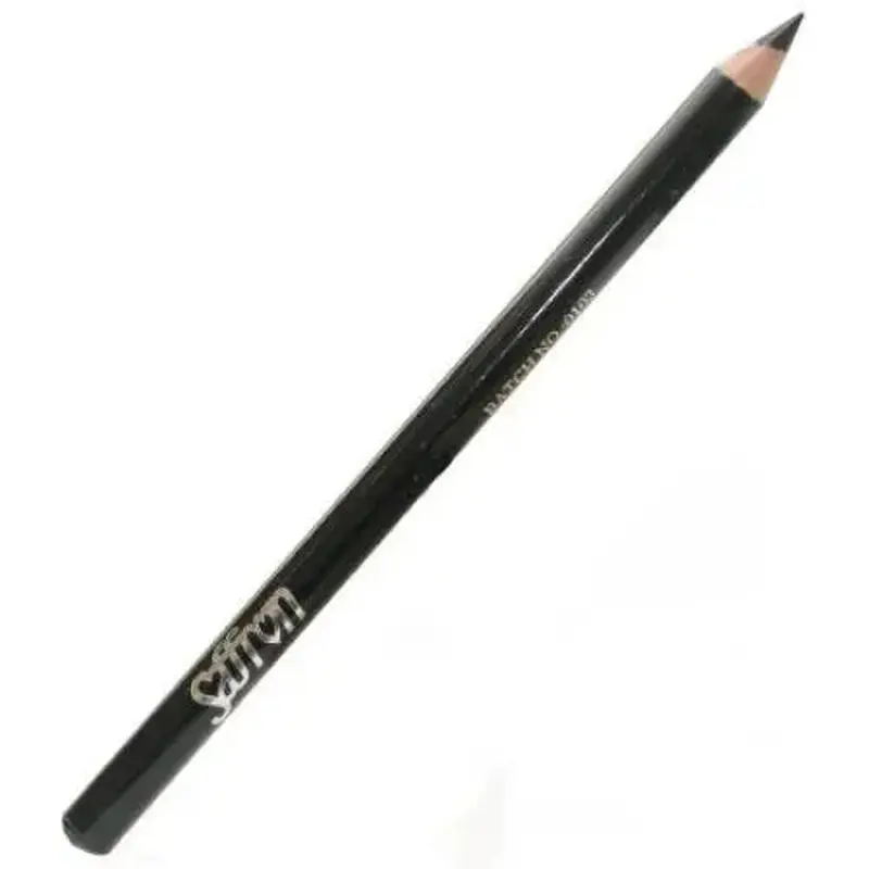 Saffron Water Proof Eye Brow Pencil Black 0.95g