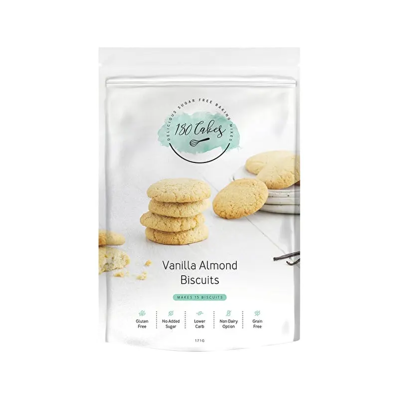 180 Cakes Biscuit Mix Vanilla Almond 171g
