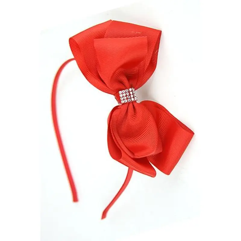 Red Ribbon Head Band #AS01428