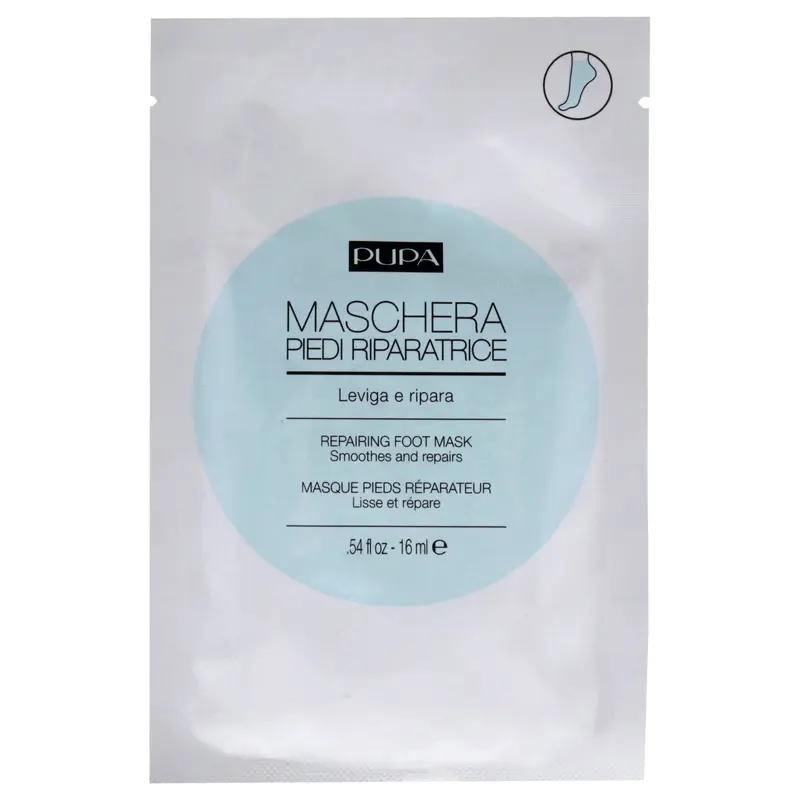 Pupa Milano Repairing Foot Mask by Pupa Milano for Unisex - 0.54 oz Mask