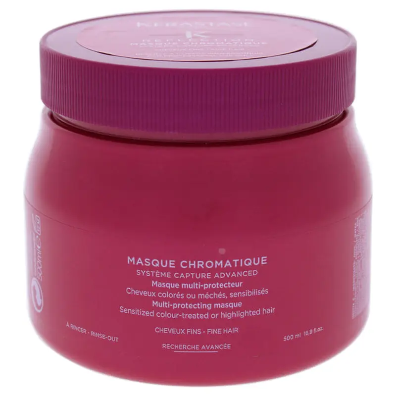 Kerastase Reflection Masque Chromatique - Fine Hair by Kerastase for Unisex - 16.9 oz Masque