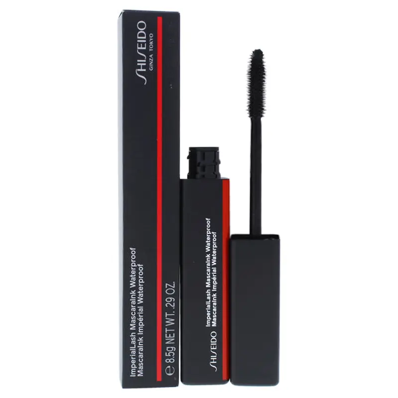 Shiseido ImperialLash MascaraInk Waterproof - 01 Sumi Black by Shiseido for Unisex - 0.29 oz Mascara