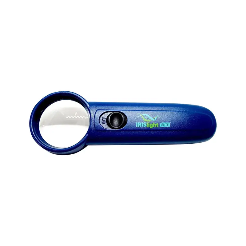 Integrated Iridology Iris Light 8X Magnifying Glass with Illumination