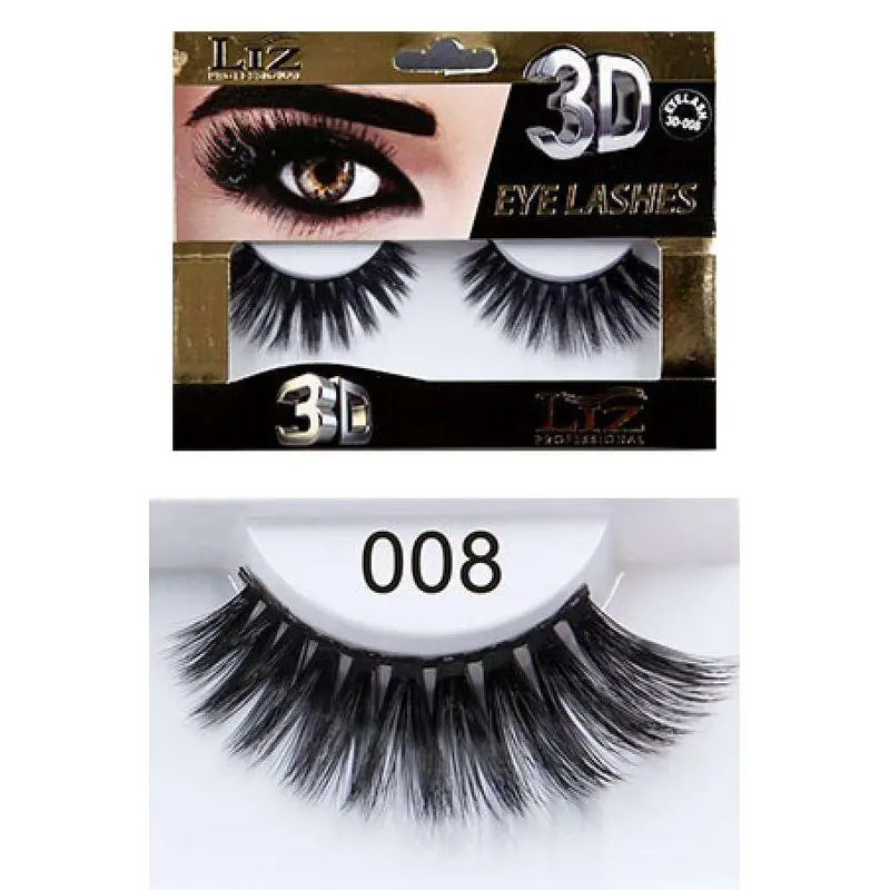 Liz Professional 3D Eye Lashes #008
