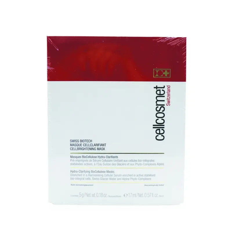 Cellcosmet & Cellmen Cellcosmet Swiss Biotech CellBrightening Mask  5 Sachets