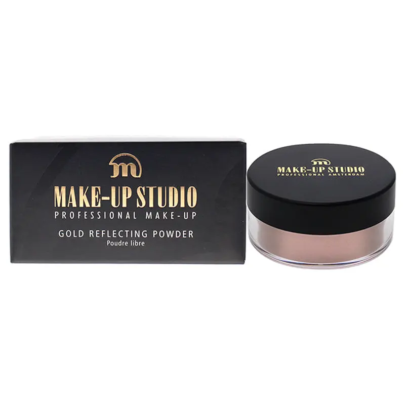 Make-Up Studio Gold Reflecting Powder Highlighter - Golden Pink by Make-Up Studio for Women - 0.52 oz Highlighter