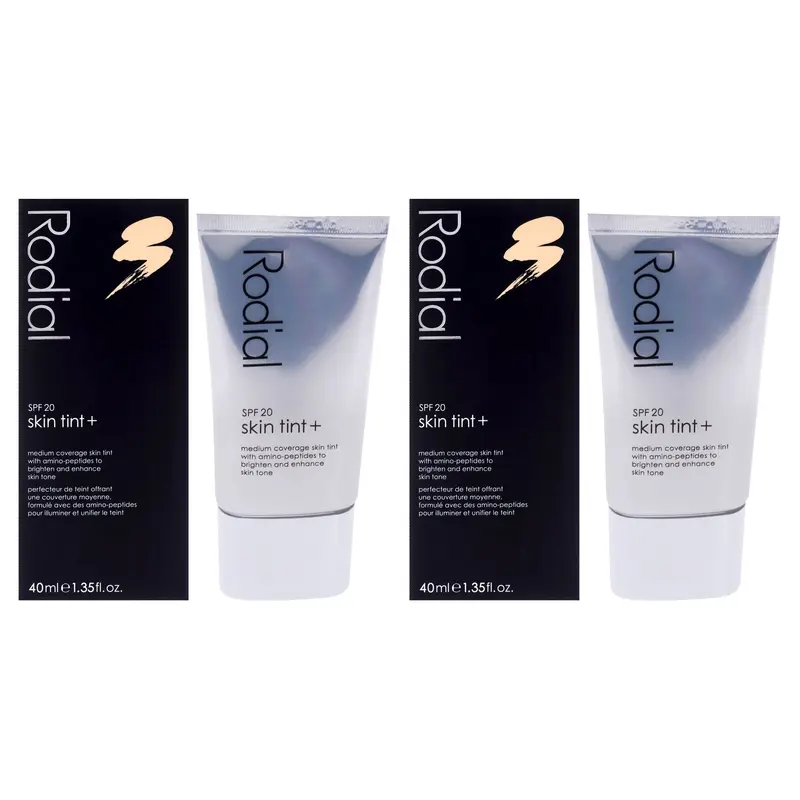Rodial Skin Tint SPF 20 - 01 Capri Light by Rodial for Women - 1.35 oz Foundation - Pack of 2