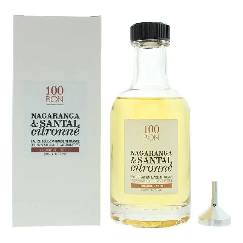 100 Bon Nagaranga & Santal Citronn Refill Tester Eau de Parfum 200ml