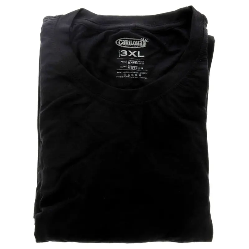 Cariloha Bamboo Crew Tee - Black by Cariloha for Men - 1 Pc T-Shirt (3XL)
