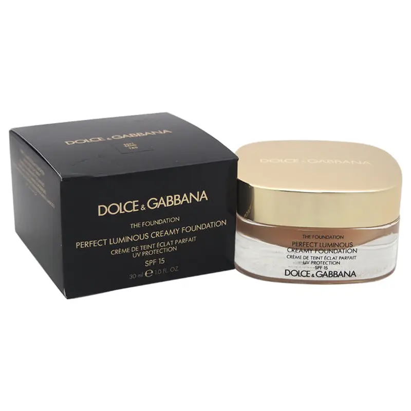 Dolce and Gabbana Perfect Luminous Creamy Foundation SPF 15 - 140 Soft Sand by Dolce and Gabbana for Women - 1 oz Foundation
