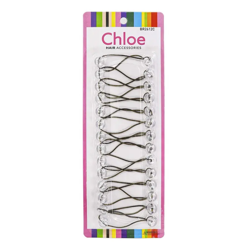 Chloe Hair Baubles - Clear #BR2612C