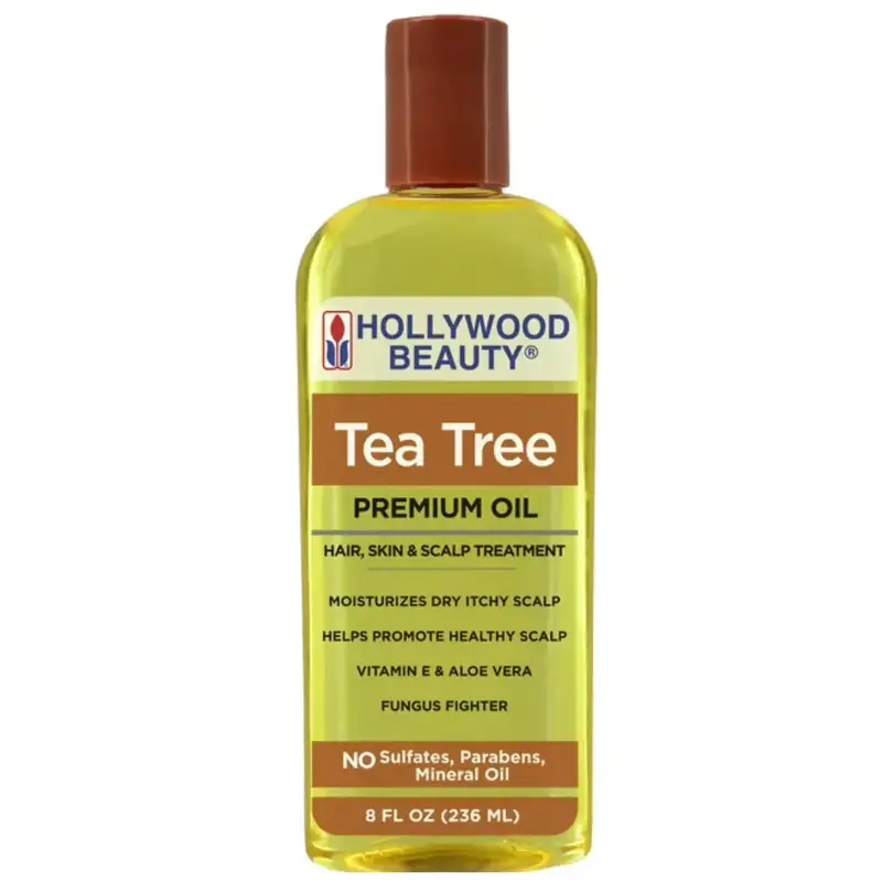 Hollywood Beauty Tea Tree Premium Oil for Hair, Skin & Scalp Treatment - 8 oz