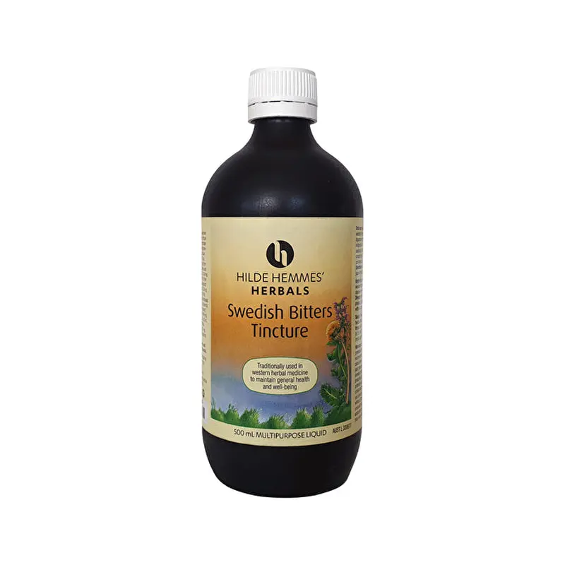Hilde Hemmes Swedish Bitters Tincture Multipurpose Liquid 500ml