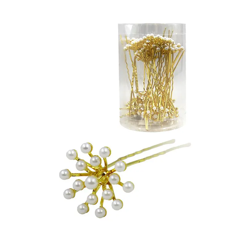 Magic Gold Fashion Hair Pins #7664 Gold