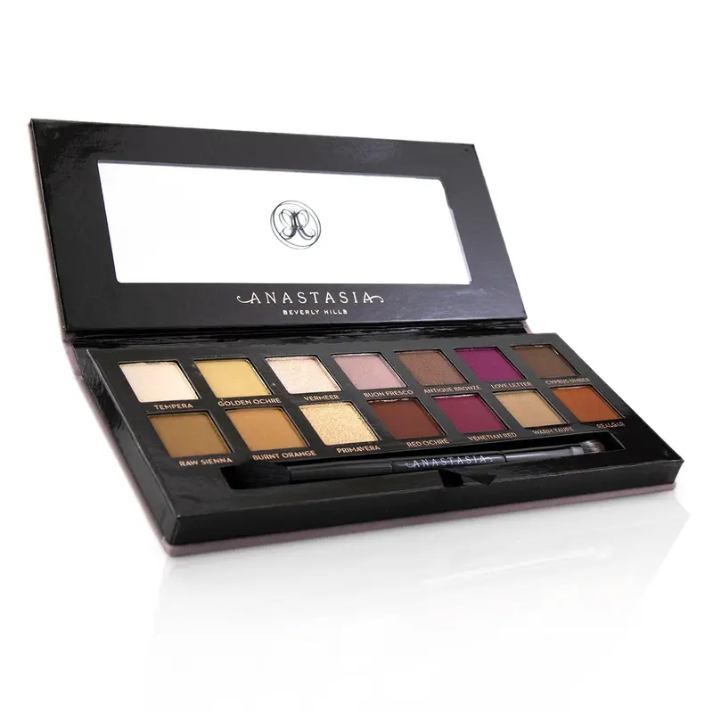 Anastasia Beverly Hills Modern Renaissance Eye Shadow Palette (14x Eyeshadow, 1x Duo Shadow Brush) (Box Slightly Damaged)