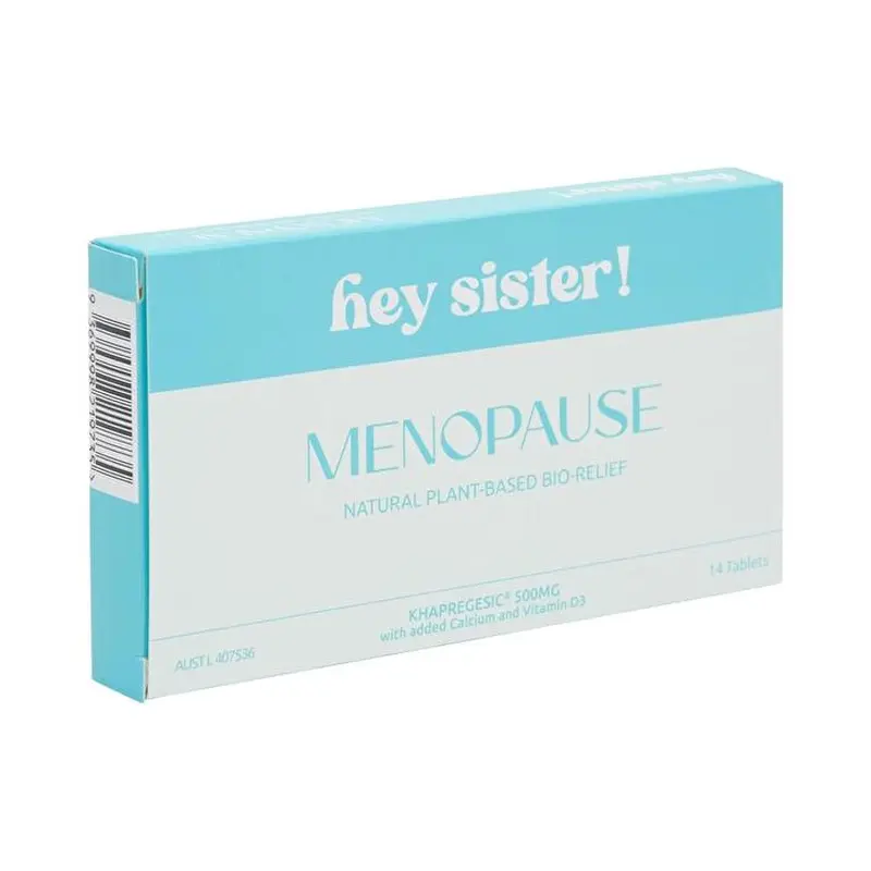 Bioactive Natural Health Pty L Hey Sister Menopause Tab Natural Plant Based Bio Relief