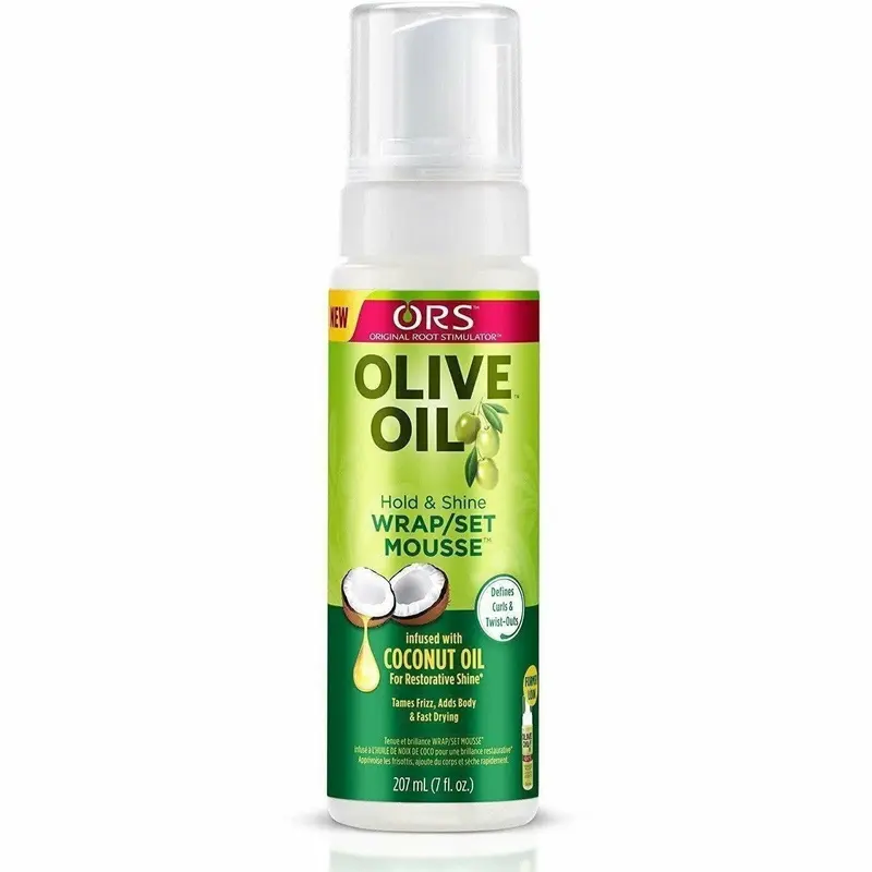 ORS: Olive Oil Hold & Shine Wrap Set Mousse 7oz