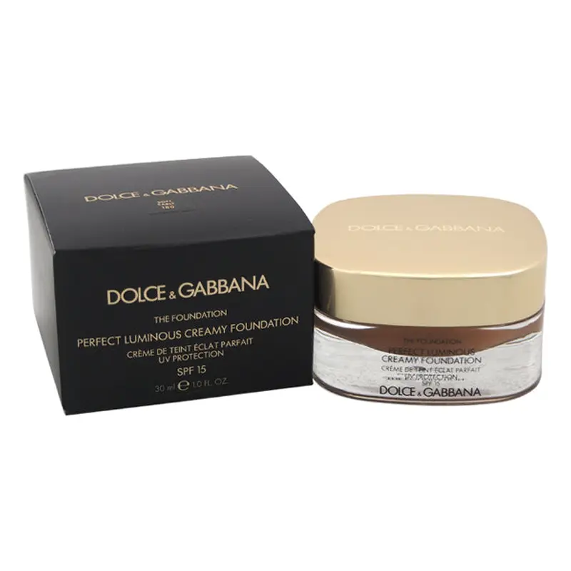 Dolce and Gabbana Perfect Luminous Creamy Foundation SPF 15 - 180 Soft Sable by Dolce and Gabbana for Women - 1 oz Foundation