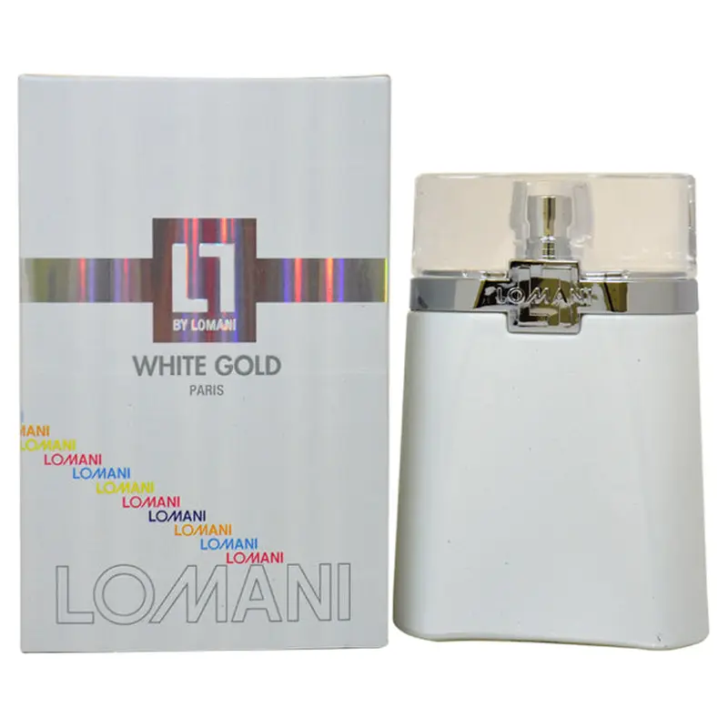 Lomani White Gold by Lomani for Men - 3.3 oz EDT Spray