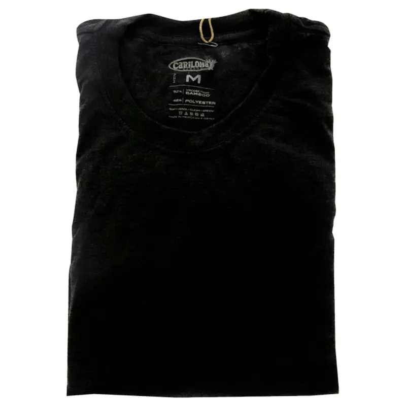 Cariloha Bamboo Comfort Crew Tee - Charcoal by Cariloha for Men - 1 Pc T-Shirt (M)