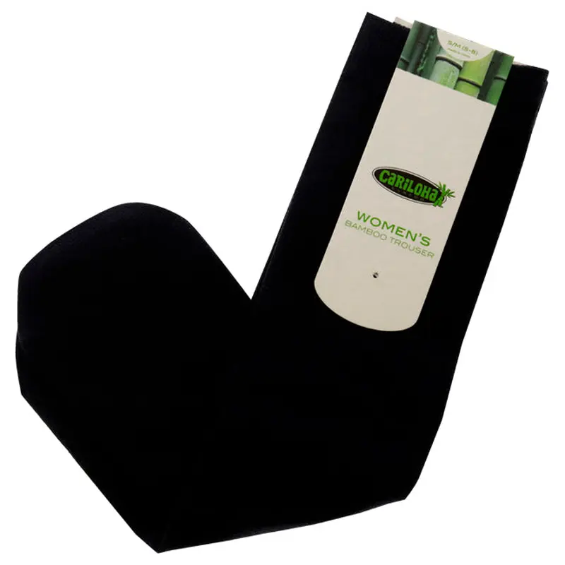 Cariloha Bamboo Trouser Socks - Navy by Cariloha for Women - 1 Pair Socks (S/M)