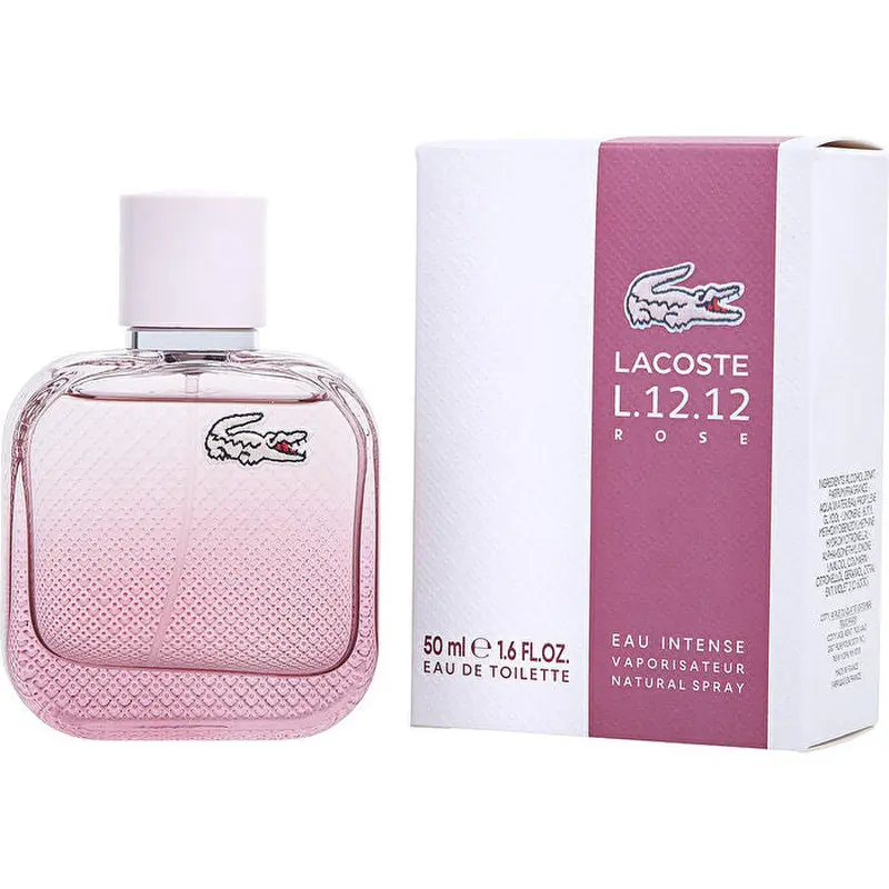 Lacoste L.12.12 Rose Eau Intense Eau De Toilette Spray 50ml/1.7oz