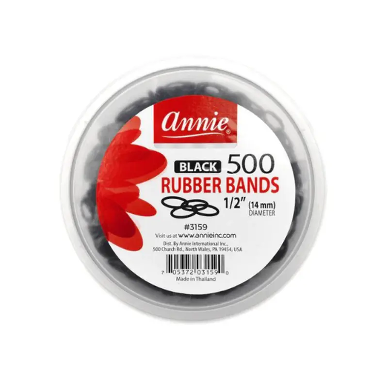 Annie Rubber Bands - 500 Count 1/2"