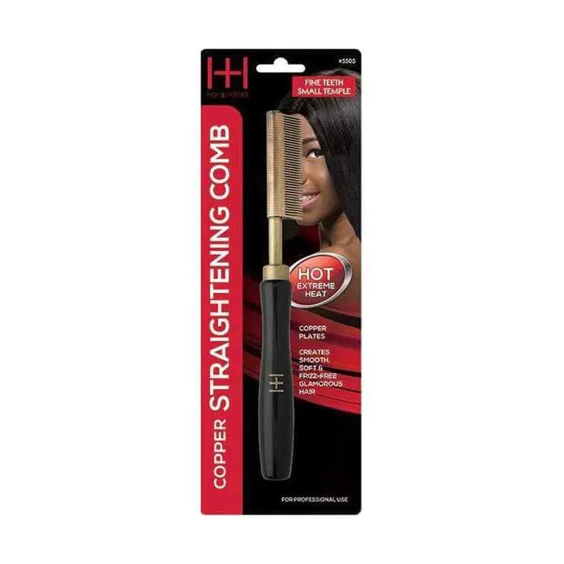 Annie #5505 Straightening Fine Teeth Copper Comb