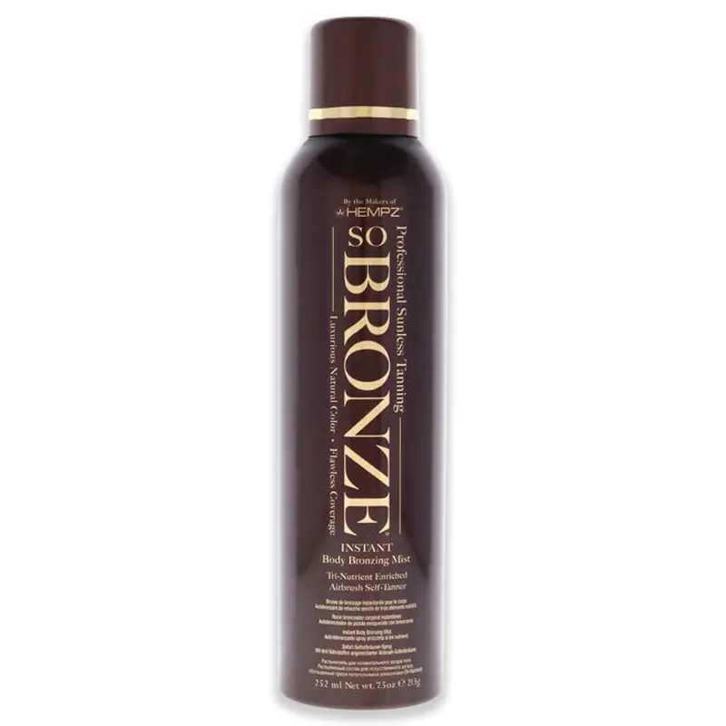 Hempz SoBronze Instant Body Mist by Hempz for Unisex - 7.5 oz Bronzer