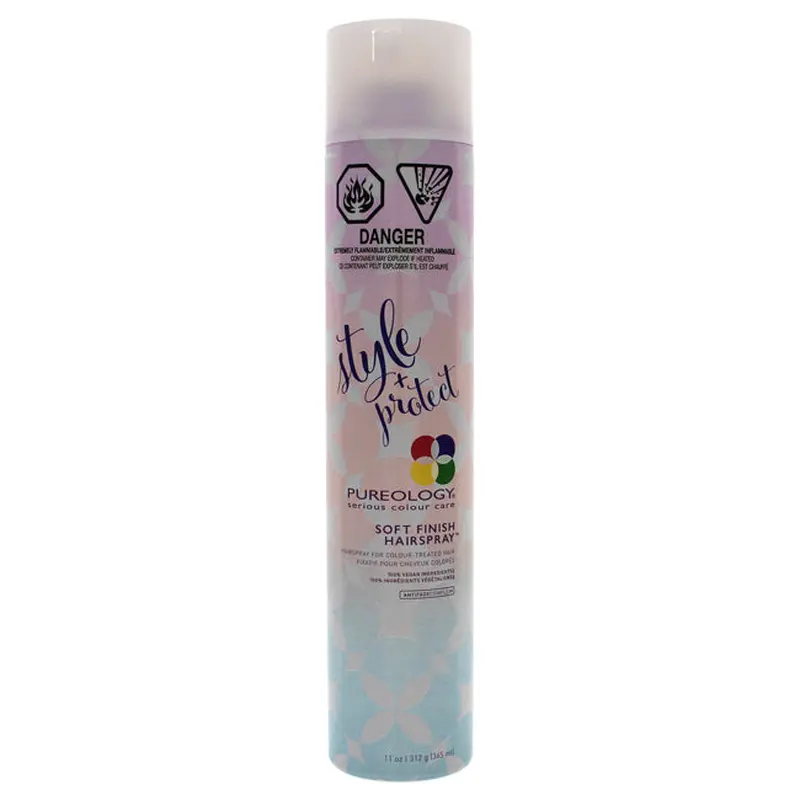 Pureology Style Plus Protect Soft Finish Hairspray by Pureology for Unisex - 11 oz Hairspray