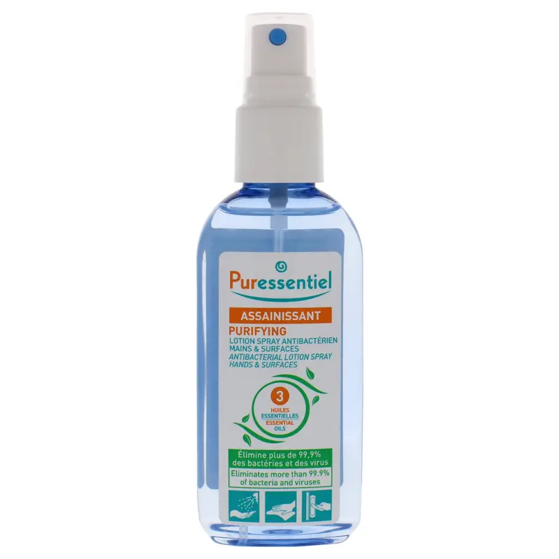 Puressentiel Purifying Antibacterial Lotion Spray by Puressentiel for Unisex - 2.7 oz Hand Sanitizer