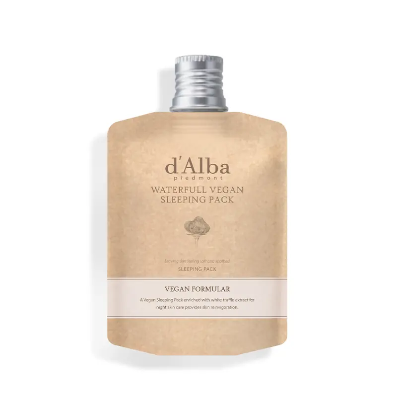d'Alba Waterfull Vegan Sleeping Pack 60ml (Spout Type)